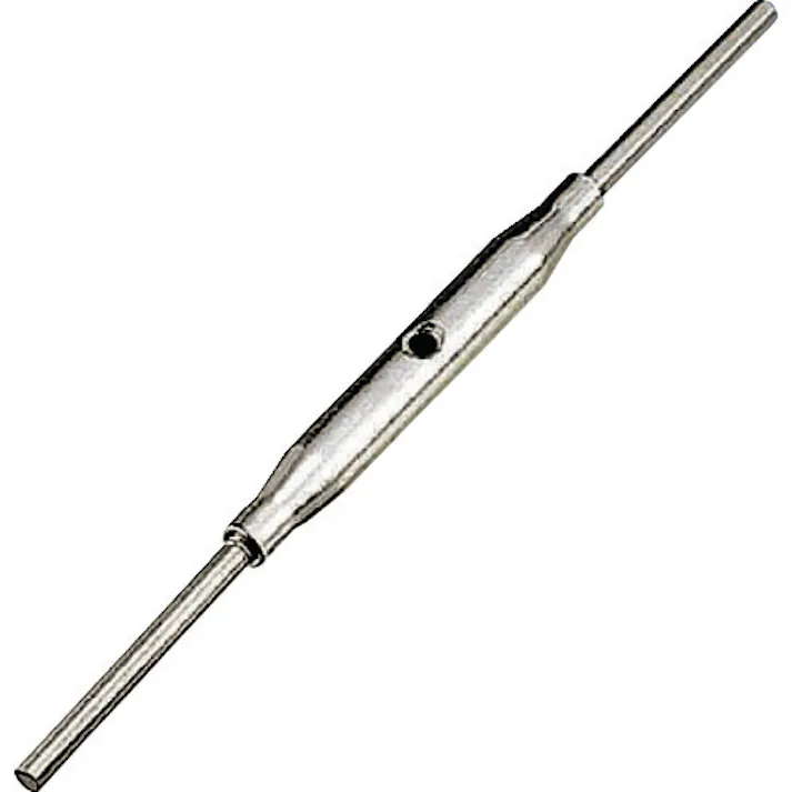 【CAINZ-DASH】水本機械製作所 ステンレス パイプターンバックル(ストレート&ストレート) 捻子径4分 A-584【別送品】