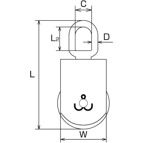 CAINZ-DASH】水本機械製作所 ステンレス サンマブロック 参考使用荷重