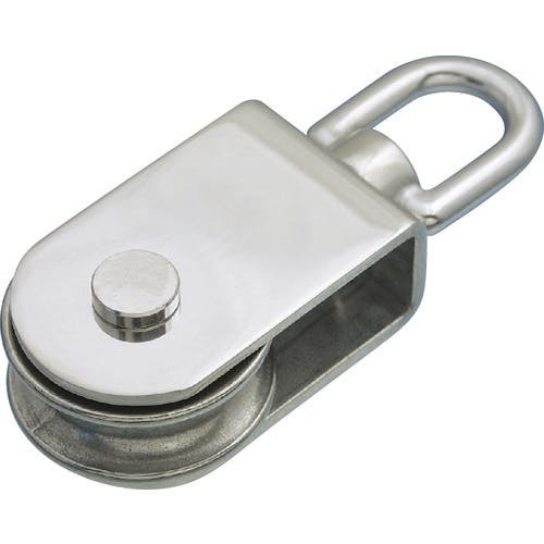 【CAINZ-DASH】水本機械製作所 ステンレス　サンマブロック　参考使用荷重９５０ｋｇｆ A-718【別送品】