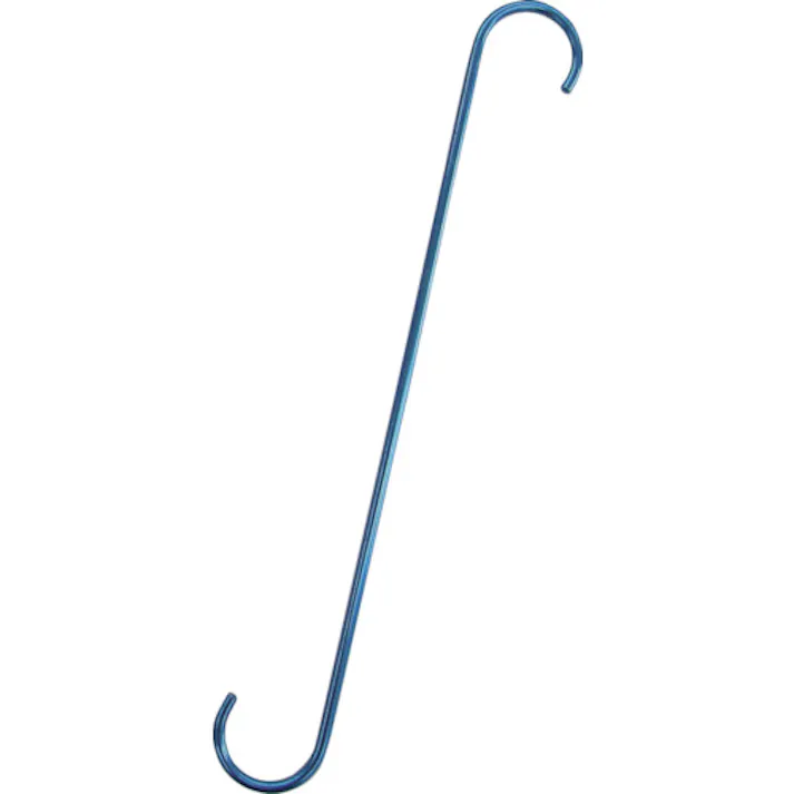 【CAINZ-DASH】水本機械製作所 ファンシーSフックストレート(ブルー) 全長200mm A-946【別送品】