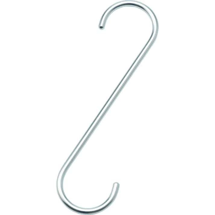 【CAINZ-DASH】水本機械製作所 ファンシーSフックストレート(シルバー) 全長500mm A-970【別送品】