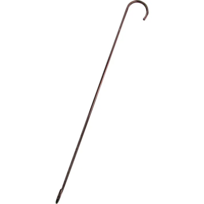 【CAINZ-DASH】水本機械製作所 ファンシーSフックツイスト(ブラウン) 全長300mm A-1044【別送品】