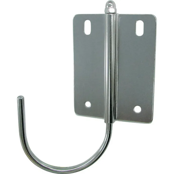 【CAINZ-DASH】水本機械製作所 吊金具(ビス止めタイプ) ステンレス 首ふりフック 使用荷重0.15kN A-2684【別送品】