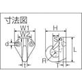 【CAINZ-DASH】水本機械製作所 吊金具（ビス止めタイプ）　ステンレス　ウォールフック　３８ｍｍ×３４ｍｍ B-146【別送品】