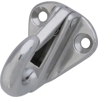 【CAINZ-DASH】水本機械製作所 吊金具(ビス止めタイプ) ステンレス ウォールフック 41mm×34mm B-147【別送品】