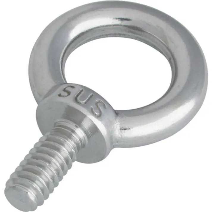 【CAINZ-DASH】水本機械製作所 ステンレス アイボルトブネジ 捻子径W-1/2 使用荷重2.16kN B-312【別送品】