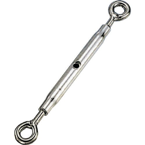 水本機械製作所 ステンレス パイプターンバックル(アイ&アイ) 捻子径1分5厘 使用荷重1.27kN B-403 ターンバックル 水本機械製作所 ステンレス パイプターンバックル(アイ&アイ) 捻子径1分5厘 使用荷重1.27kN B-403 ターンバックル