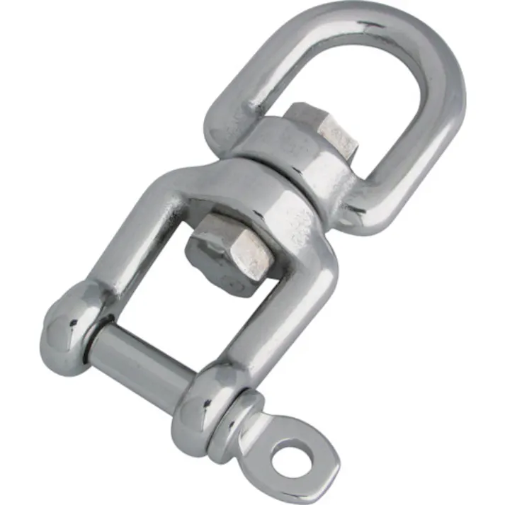 【CAINZ-DASH】水本機械製作所 ステンレス シングルシャックル 全長89mm 使用荷重2.45kN B-299【別送品】