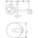 CAINZ-DASH】水本機械製作所 アイプレート ステンレス アンカー