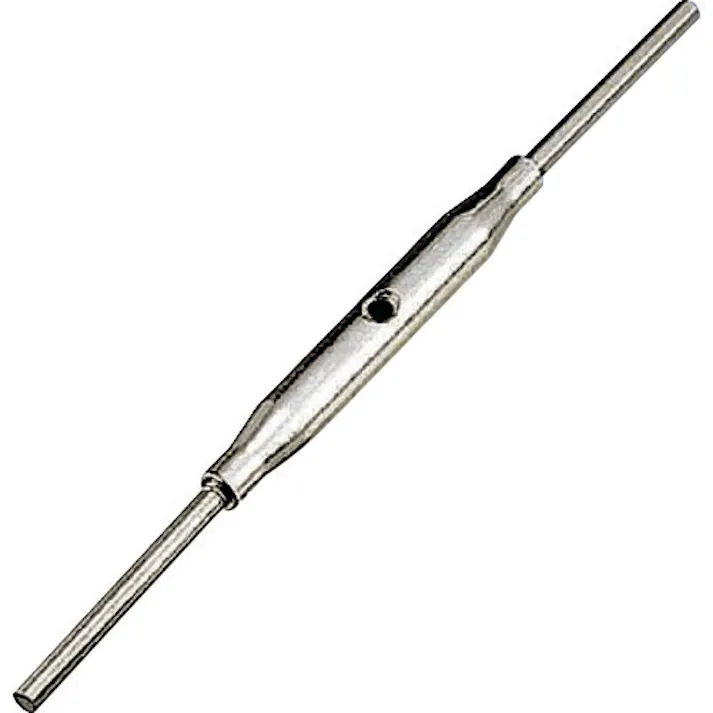 【CAINZ-DASH】水本機械製作所 ステンレス パイプターンバックル(ストレート) 捻子径2分 B-581【別送品】