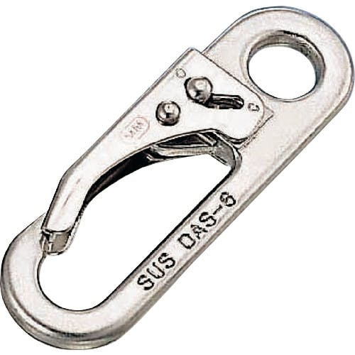 水本機械製作所 フック ステンレス ロックスナップ(クローズタイプ) 長さ80mm B-662 フック(荷役金具) 水本機械製作所 フック ステンレス ロックスナップ(クローズタイプ) 長さ80mm B-662 フック(荷役金具)