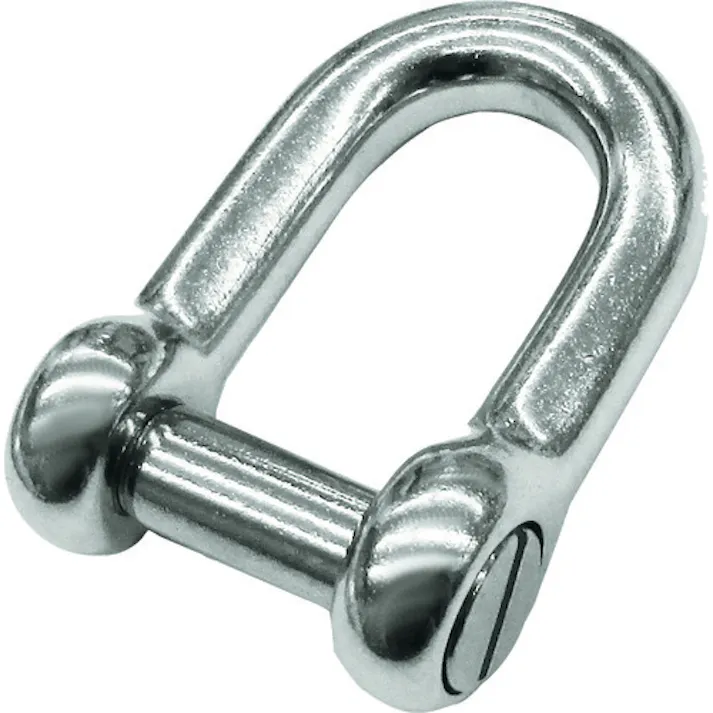 【CAINZ-DASH】水本機械製作所 ステンレス 沈みシャックル 呼び4mm 使用荷重0.49kN B-667【別送品】