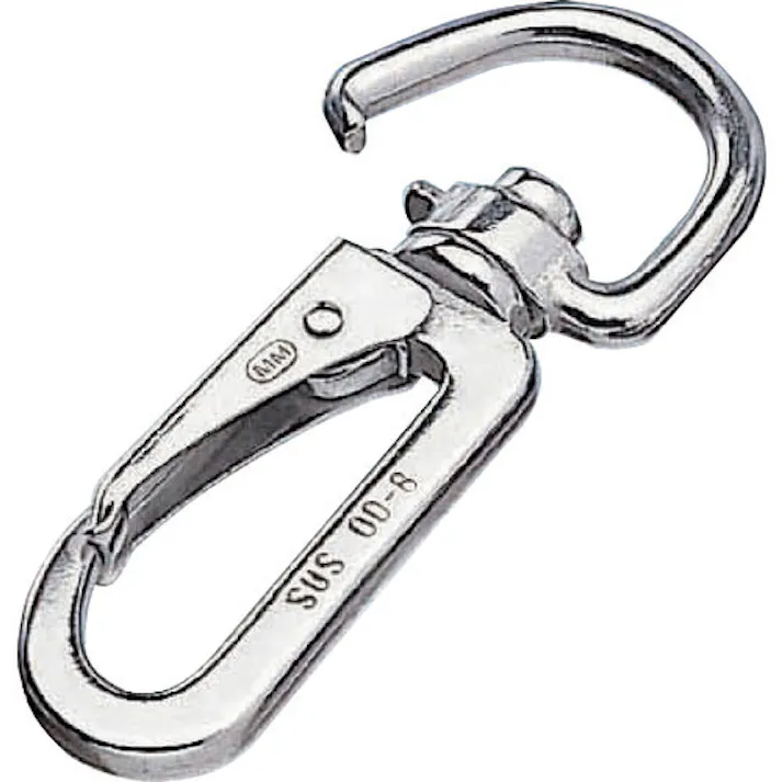 【CAINZ-DASH】水本機械製作所 フック ステンレス ナスカンスナップOD型 長さ107mm B-817【別送品】