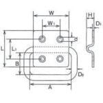 CAINZ-DASH】水本機械製作所 ステンレス ハンガーユニットSQ型