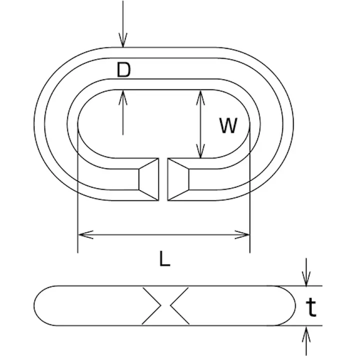 【CAINZ-DASH】水本機械製作所 リング ステンレス パワーCカン 内長44mm B-1056【別送品】