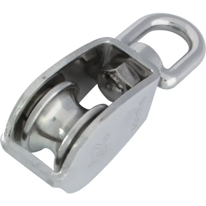 【CAINZ-DASH】水本機械製作所 滑車 ステンレス 豆ブロック 基本使用荷重0.12t B-1120【別送品】