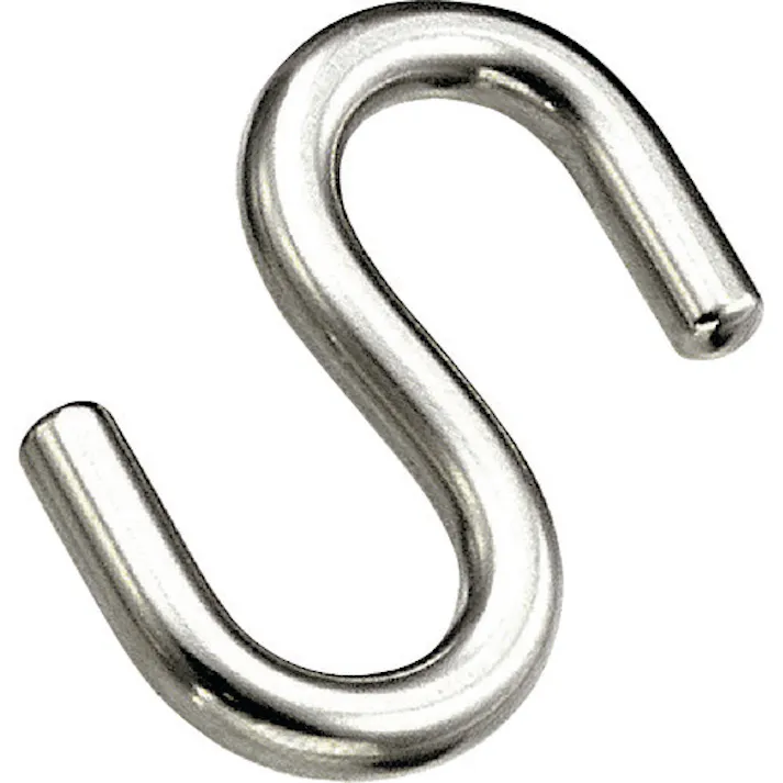 【CAINZ-DASH】水本機械製作所 ステンレス ロープ用Sカン ストレート 全長53mm B-1331【別送品】