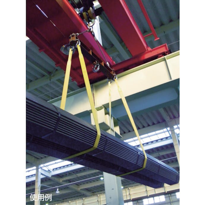 【CAINZ-DASH】水本機械製作所 滑車　ナイロンプーリー　アイタイプ　使用ロープ径Φ～９ｍｍ　車数１ B-1339【別送品】