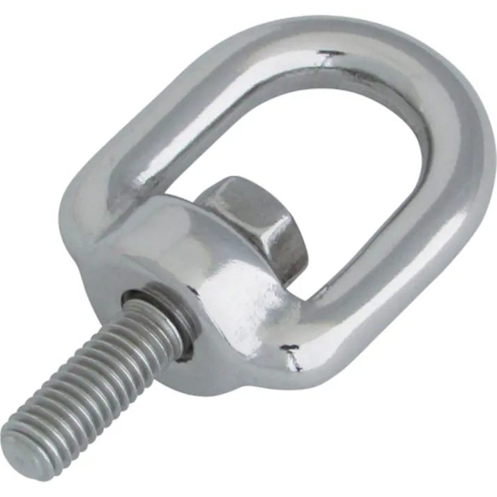 【CAINZ-DASH】水本機械製作所 フック ステンレス スイベルボルト ミリネジ 捻子径M-6 使用荷重0.49kN B-1466【別送品】