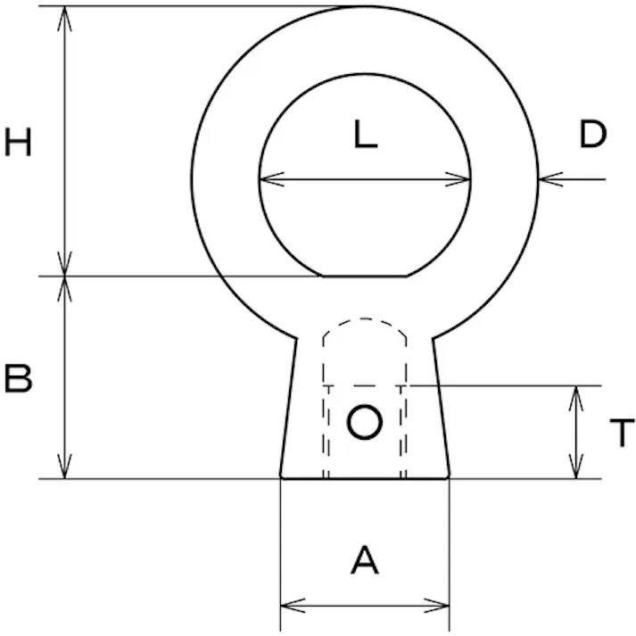 【CAINZ-DASH】水本機械製作所 ステンレス 袋アイナット ミリネジ 捻子径Mー12 B-1824【別送品】