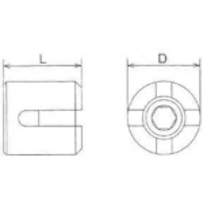 【CAINZ-DASH】水本機械製作所 ワイヤクリップ ステンレス ダブルクリップ 適合ワイヤー径2mm B-1984【別送品】