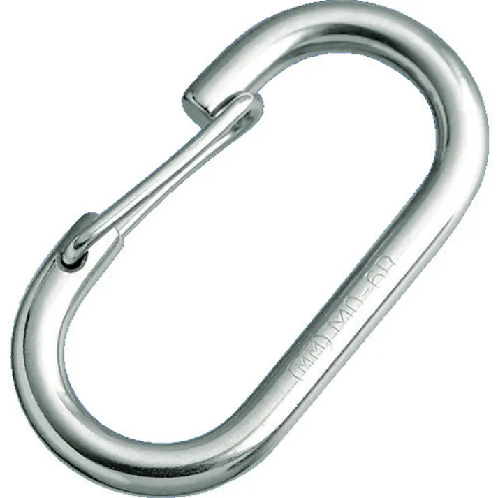 【CAINZ-DASH】水本機械製作所 ステンレス O型フック(ロープ用) 線径5mm 長さ41mm B-2055【別送品】