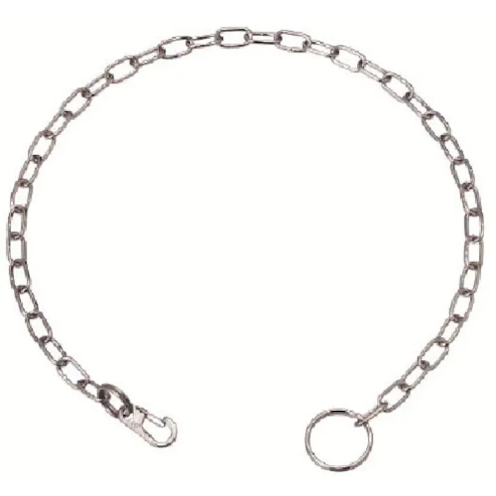 【CAINZ-DASH】水本機械製作所 ステンレス ポケットチェーンMP型(片端ミニクリップ付) 全長300mm C:3mm B-2237【別送品】