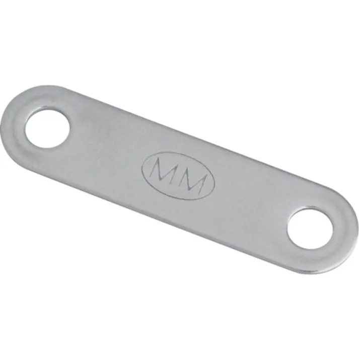 【CAINZ-DASH】水本機械製作所 ステンレス Uボルト用楕円プレート ピッチ50mm (2個入) L1:66mm B-2329【別送品】