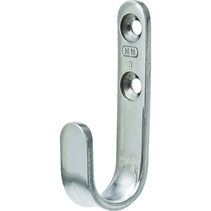 【CAINZ-DASH】水本機械製作所 吊金具(ビス止めタイプ) ステンレス シートフックB型 長さ50mm B-2459【別送品】