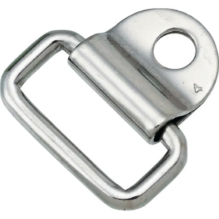 【CAINZ-DASH】水本機械製作所 アイプレート ステンレス グランドフックTVA 20mm×21mm B-2485【別送品】