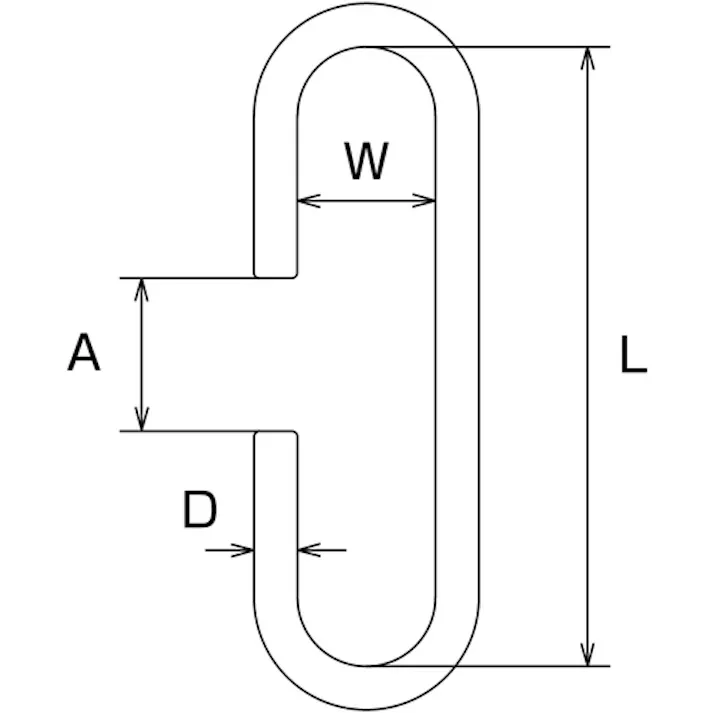 【CAINZ-DASH】水本機械製作所 ステンレス モヒカン 線径5mm 長さ85mm B-2488【別送品】
