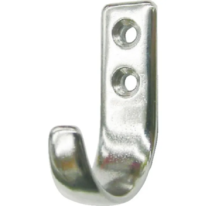 【CAINZ-DASH】水本機械製作所 吊金具(ビス止めタイプ) ステンレス コートフック(CHE) 長さ40mm B-2505【別送品】