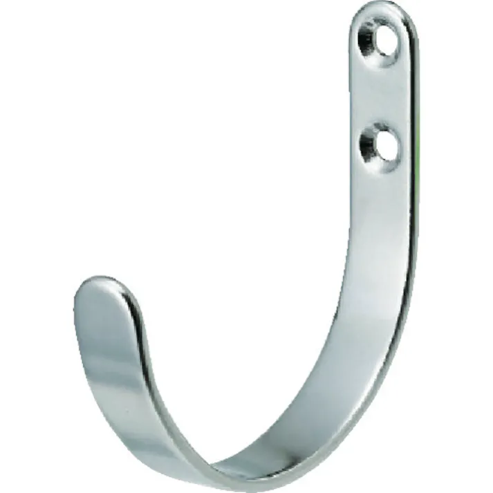 【CAINZ-DASH】水本機械製作所 吊金具(ビス止めタイプ) ステンレス シートフックE型 長さ52mm B-2542【別送品】