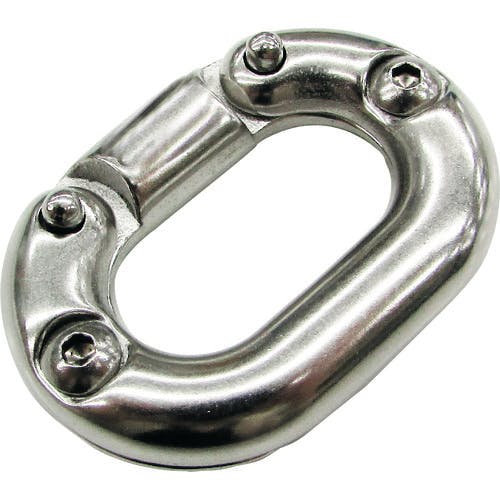 水本機械製作所 リングキャッチ ステンレス ジョイントリンク 線径6mm 使用荷重1.37kN B-2676 リングキャッチ(荷役金具) 水本機械製作所 リングキャッチ ステンレス ジョイントリンク 線径6mm 使用荷重1.37kN B-2676 リングキャッチ(荷役金具)
