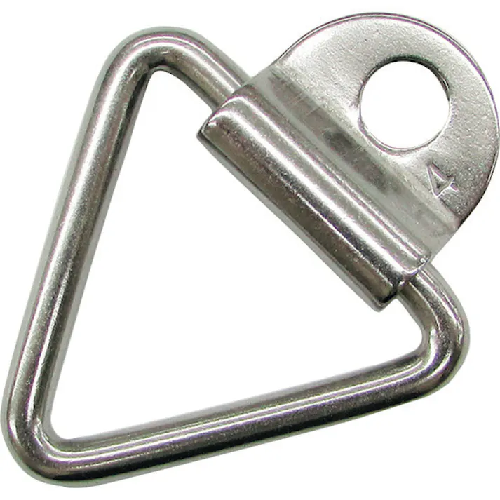 【CAINZ-DASH】水本機械製作所 アイプレート ステンレス グランドフック TFT 使用荷重0.1kN B-2682【別送品】