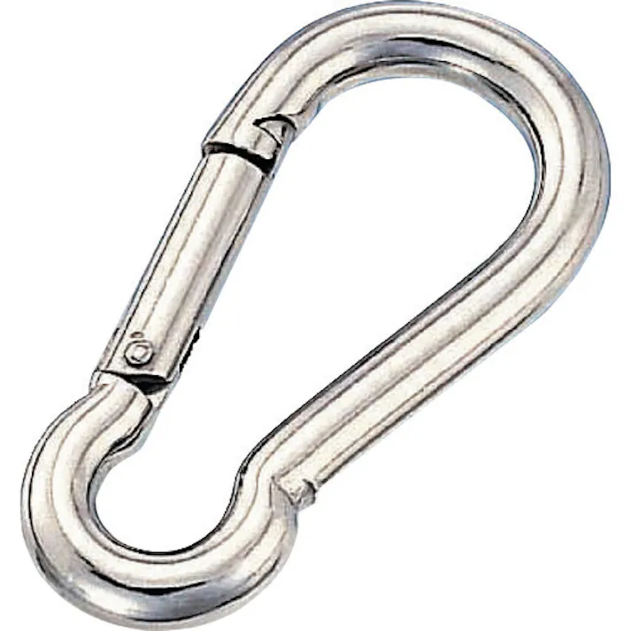 【CAINZ-DASH】水本機械製作所 ステンレス スナップフックB型 SUS316 線径5mm 長さ53mm (1個入) B-2701【別送品】