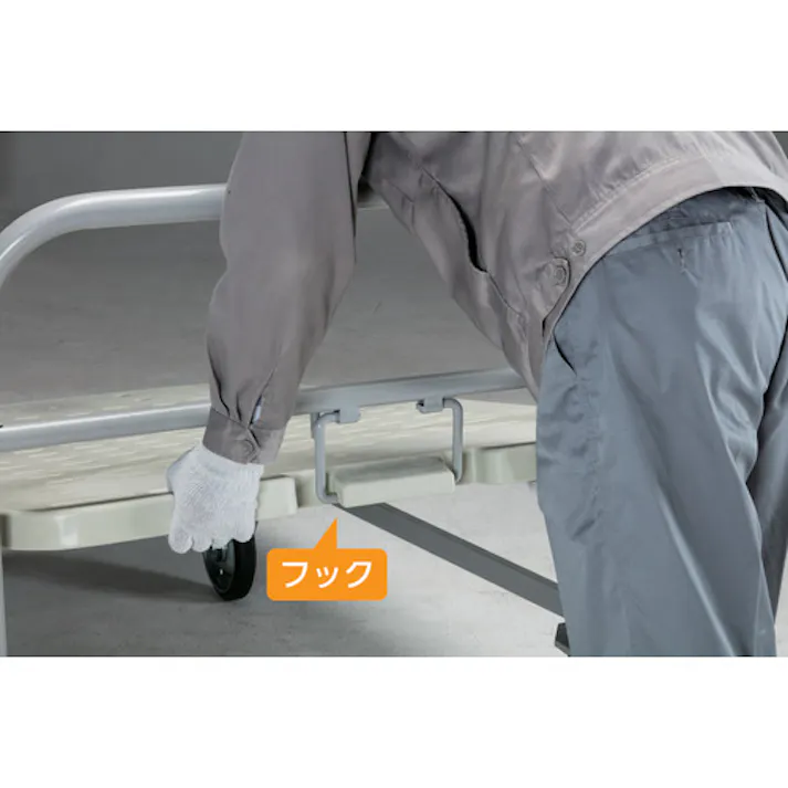 【CAINZ-DASH】三甲 大型ネスティング台車 800510 TLネス台車1509Aグレー SK-TLNES1509-GL【別送品】