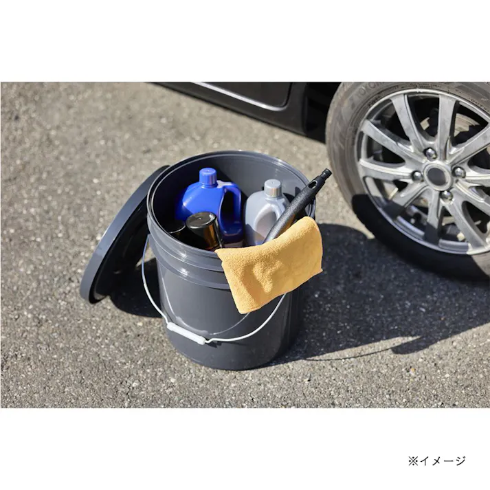 マルチバケツ サンペール #20 蓋 ダークグレー