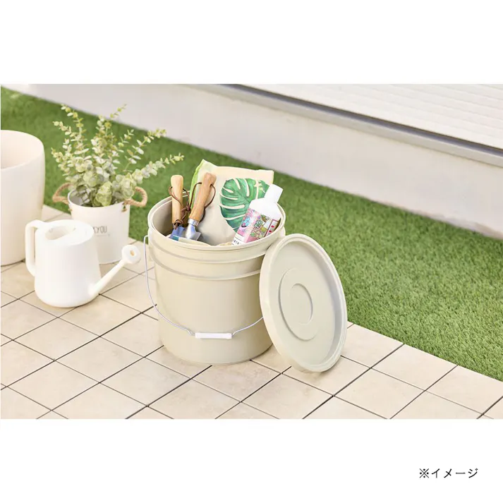 マルチバケツ サンペール #20 蓋 グレージュ