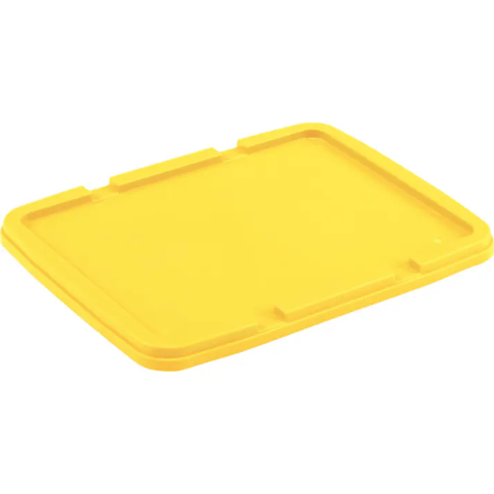 【CAINZ-DASH】三甲 ボックス型コンテナー 701852 サンボックス#14、#20、#28-2、#40兼用フタイエロー SK-14-F-YE【別送品】