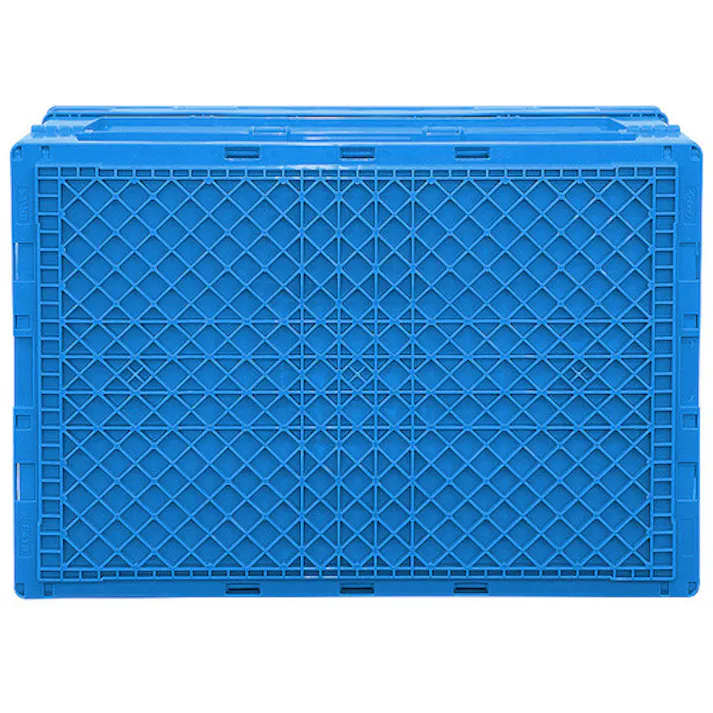 【CAINZ-DASH】三甲 折りたたみコンテナー 551150 オリコンP41B 青 SKO-P41B-BL【別送品】