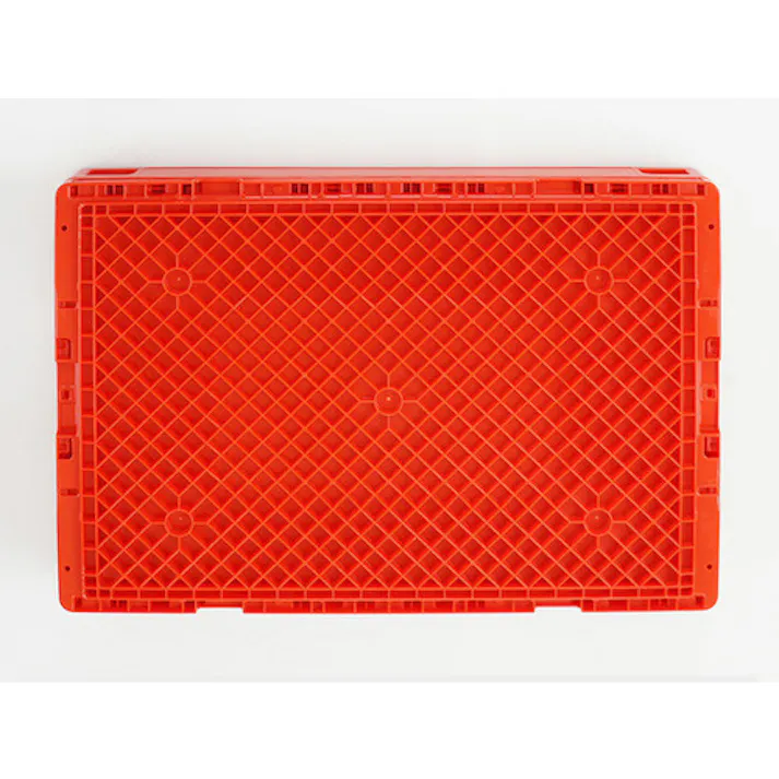 【CAINZ-DASH】三甲 フタ一体型折りたたみコンテナー 559060 マドコンC-75Bブラック SKO-C-75B-BK【別送品】