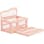 【CAINZ-DASH】三甲 フタ一体型折りたたみコンテナー　５５９１８０　マドコンライトＣ－７５Ｂピンク SKMLO-C-75B-PNK【別送品】