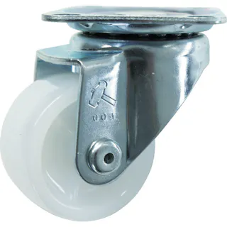 【CAINZ-DASH】三甲 樹脂製平台車 918181 サンキャリーMini用取り替えキャスター(50Φ自在ナイロン車) 918181【別送品】