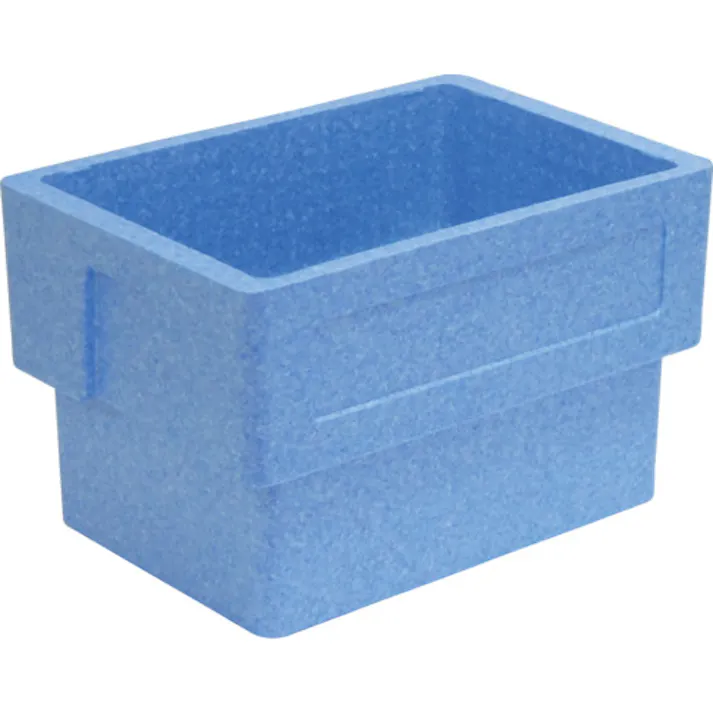 【CAINZ-DASH】三甲 発泡素材コンテナー 760013 EPバケット#40(本体)ブルー【別送品】