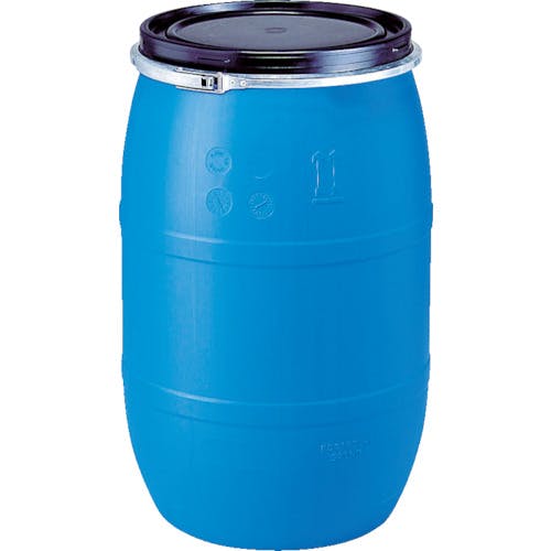 三甲 プラスチックドラムオープンタイプ 850007 PDO120L-1ブルー SKPDO-120L-1-BL ドラム缶 三甲 プラスチックドラムオープンタイプ 850007 PDO120L-1ブルー SKPDO-120L-1-BL ドラム缶