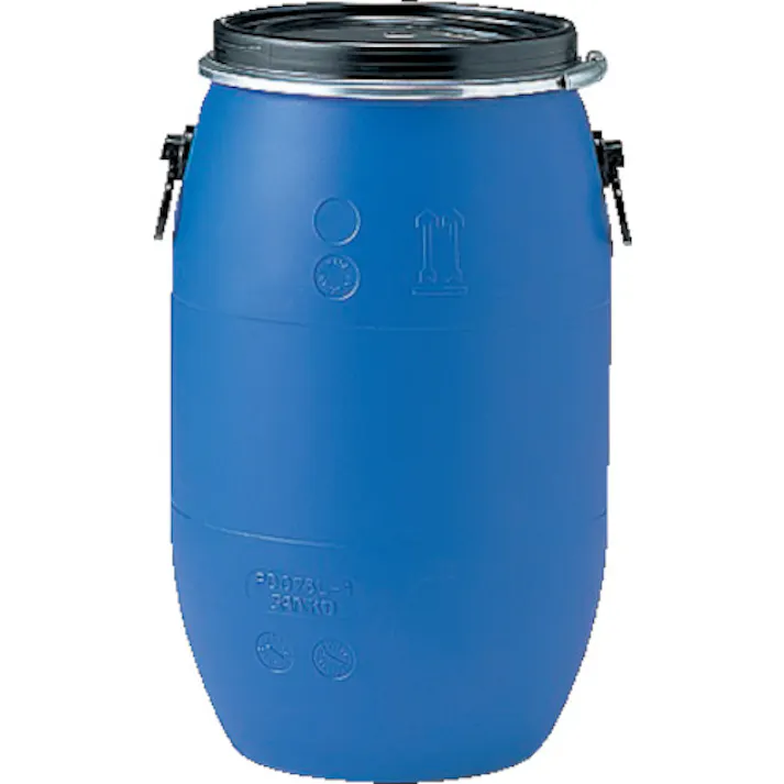 【CAINZ-DASH】三甲 プラスチックドラムオープンタイプ 850055 PDO75L-1ブルー SKPDO-75L-1-BL【別送品】