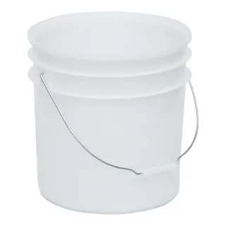 サンコー ペール容器 401802 サンペール#20 本体+ハンドル 乳白色