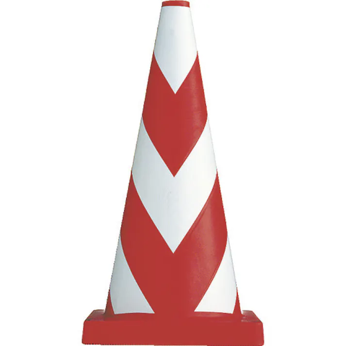 【CAINZ-DASH】三甲 ヘビースコッチコーン700H 8Y0052 φ40(3.7kg)レッド/ホワイト 8Y0052【別送品】