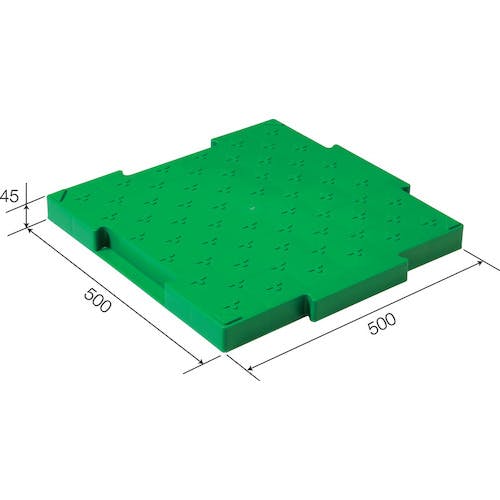 CAINZ-DASH】三甲 樹脂製敷板 8Y3017 ロードマットグリーン 幅0